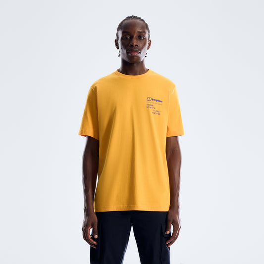 Herren Mount 10 Essential T-Shirt – Orange