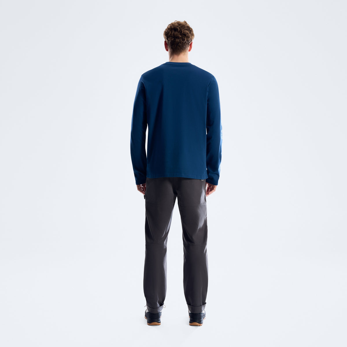 Herren Exped Essential Langarm-T-Shirt - Hale Navy