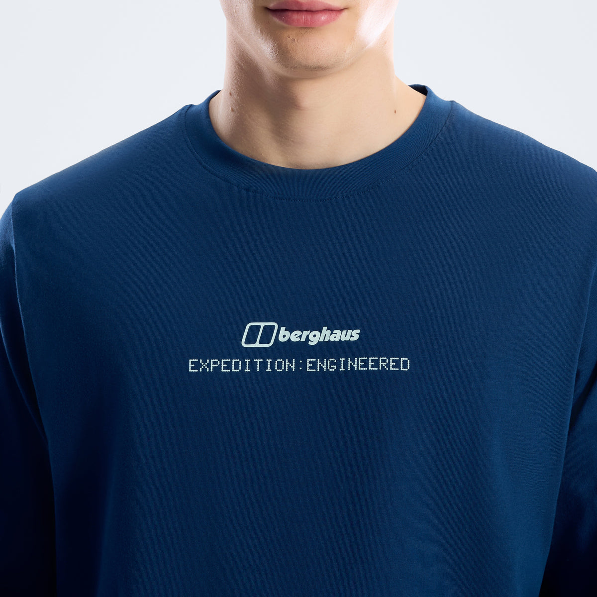 Herren Exped Essential Langarm-T-Shirt - Hale Navy