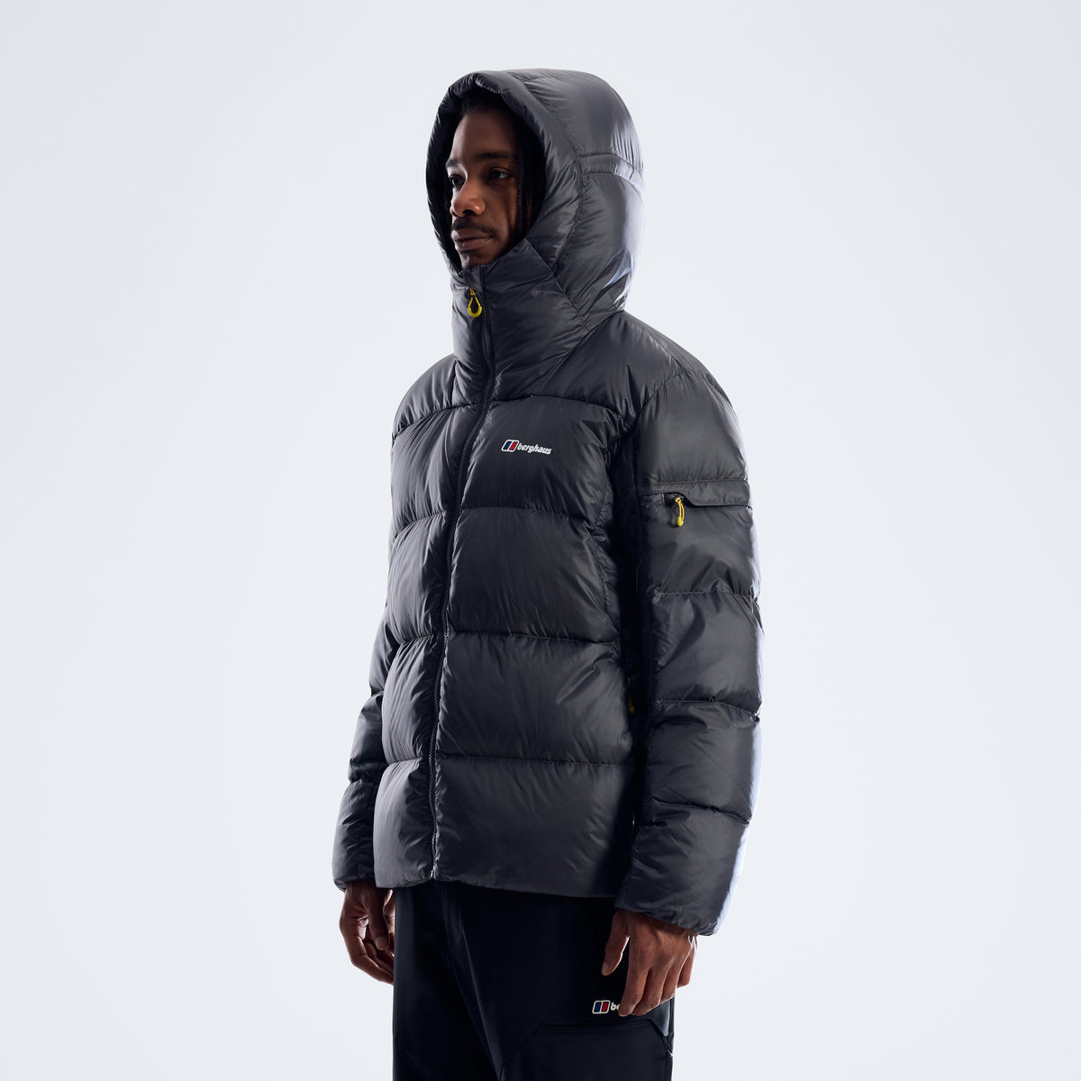Men's Zypher Down Jacket - Dark Grey