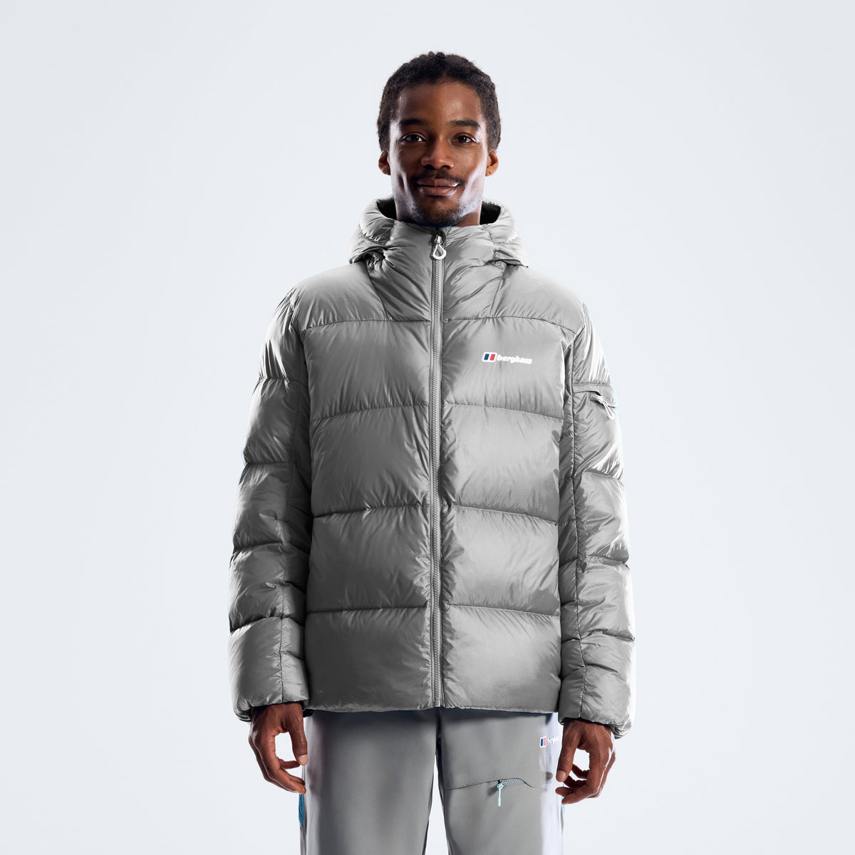 Men's Zypher Down Jacket - Garbo Grey