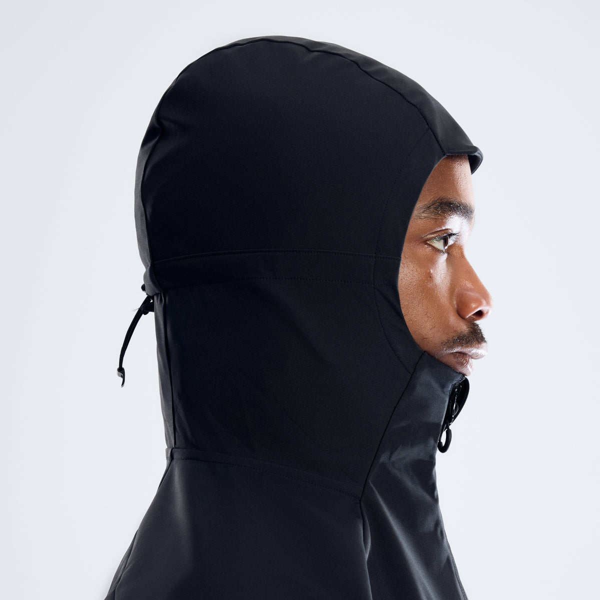 Herren-Vantashell-Jacke – Tiefschwarz