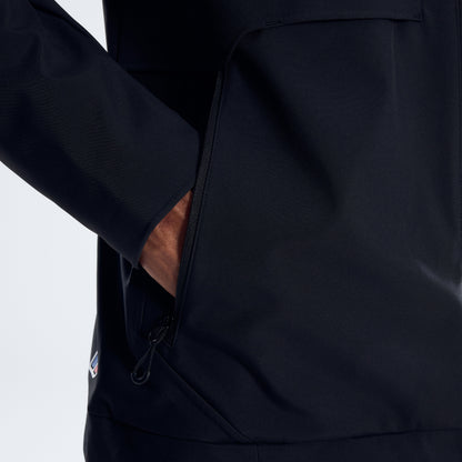 Herren-Vantashell-Jacke – Tiefschwarz
