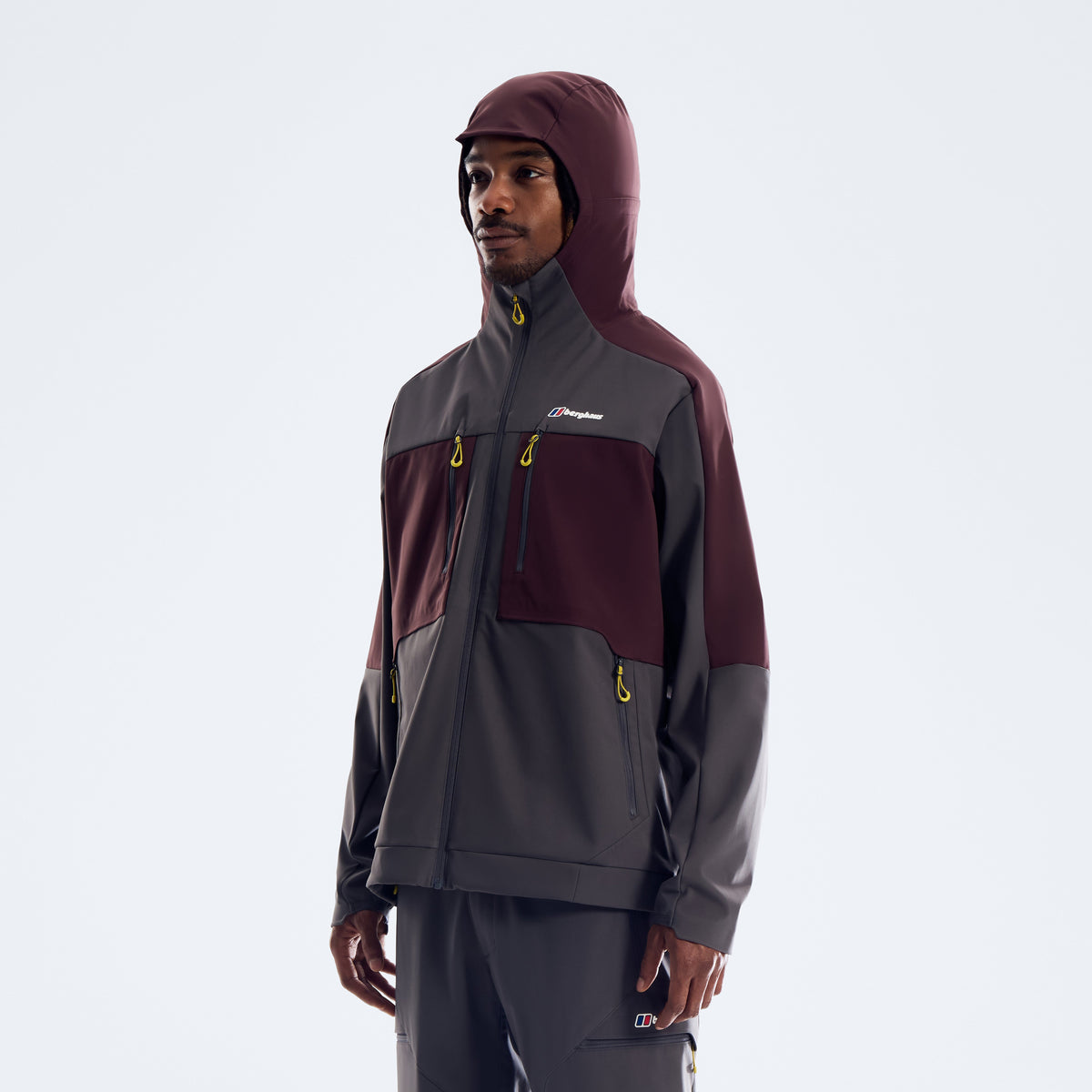 Men's Vantashell Jacket - Archive Black/Chakra