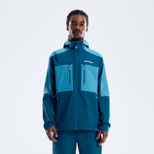 Herren Vantashell Jacke – Blue Abyss/Gen Blue