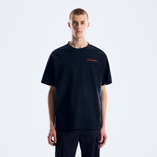 Herren Geo Core T-Shirt - Schwarz