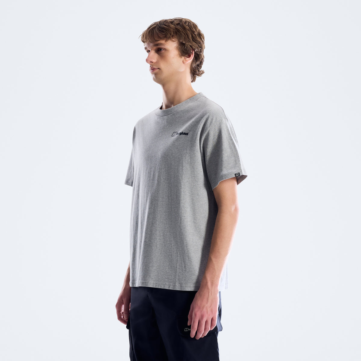 Herren-T-Shirt Solar Sphere – Hellgrau