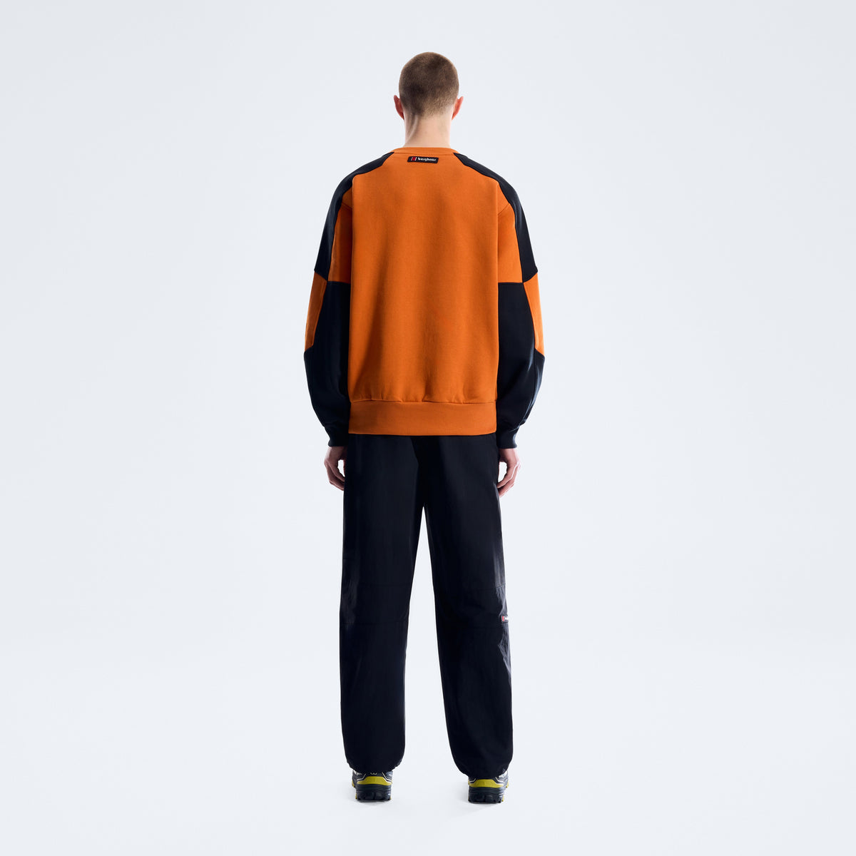 Herren-Pullover Kara-SU – Blazing Fire/Black
