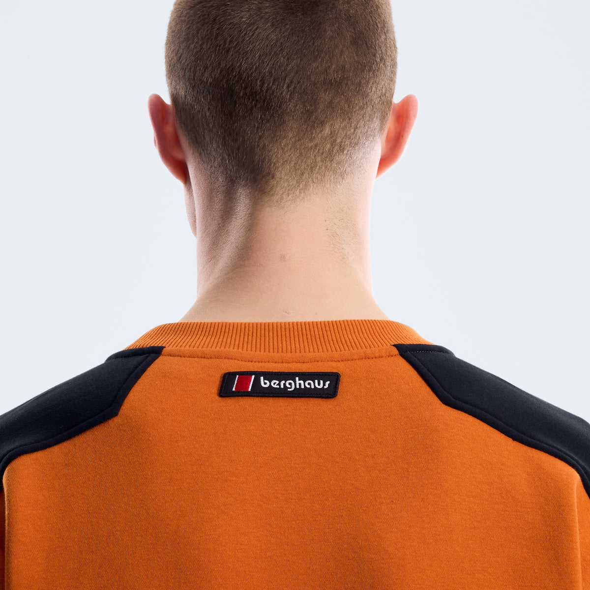 Herren-Pullover Kara-SU – Blazing Fire/Black