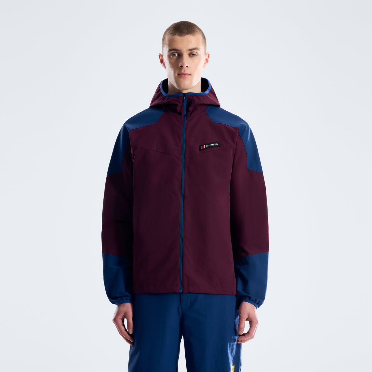 Men's Kara-SU Windbreaker - Myocyte/Hale Navy