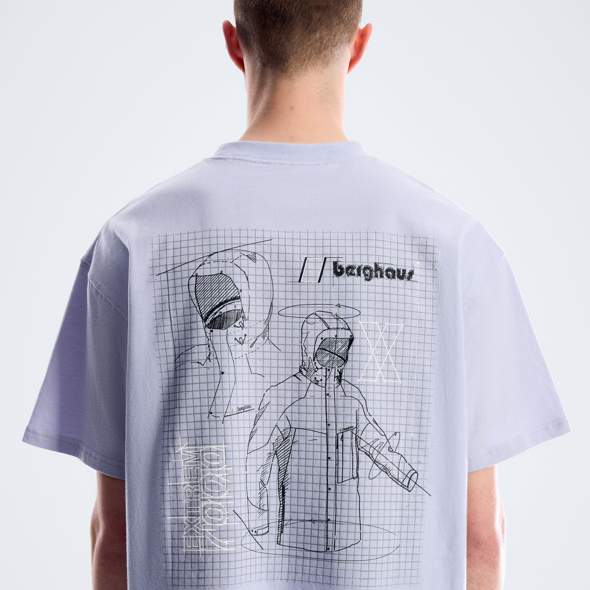 Unisex Kara-SU Sketch T-Shirt - Aster