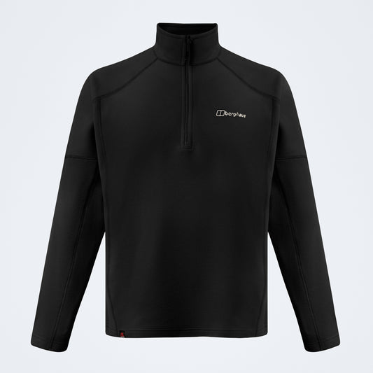 Oakryn Half-Zip für Herren – Schwarz