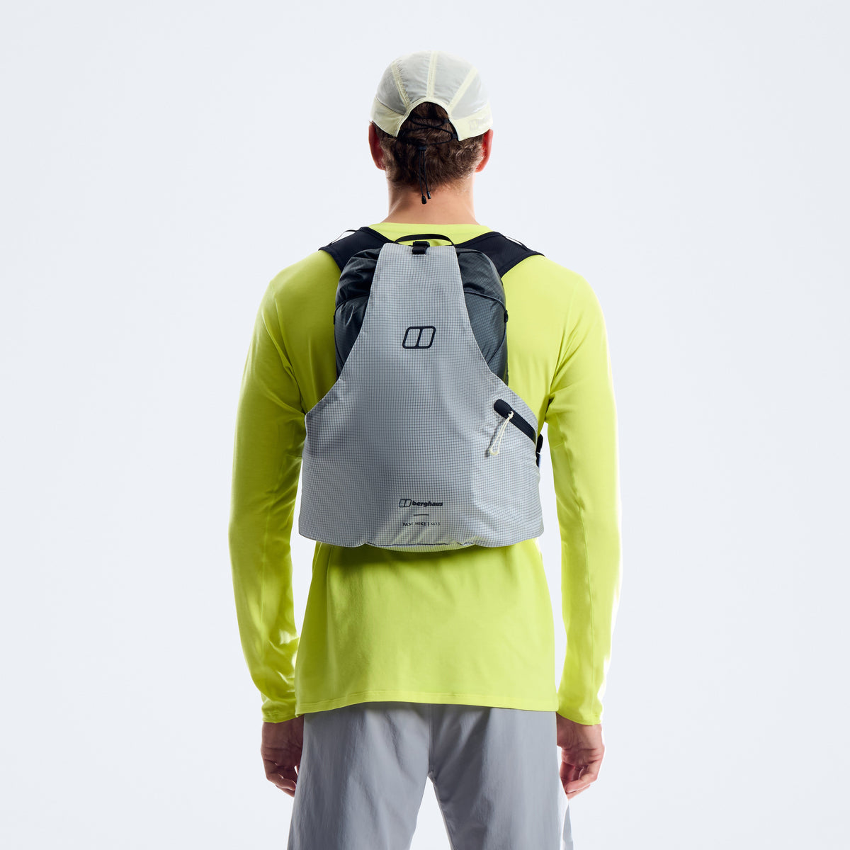 Herren-Wanderrucksack Fast Hike M15 – Grau