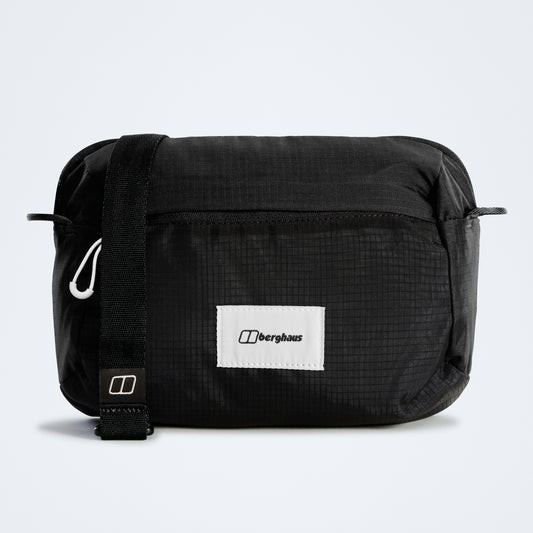 Unisex Explorer Umhängetasche – Schwarz