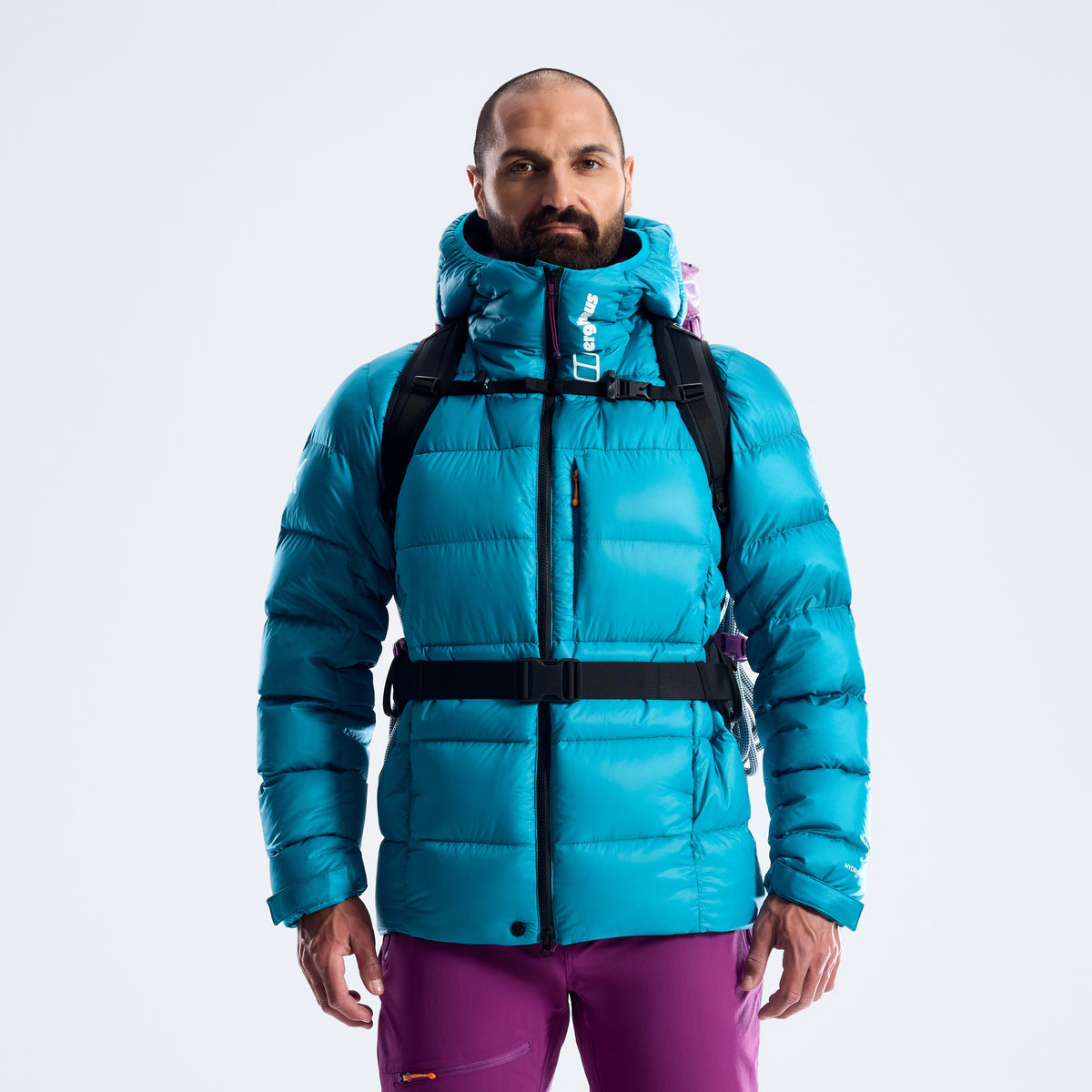 MTN Guide 45L Rucksack für Herren - Lila/Weiß