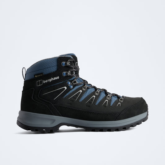 Women's Explorer Trek Gore-Tex Stiefel - Schwarz/Northern Blue