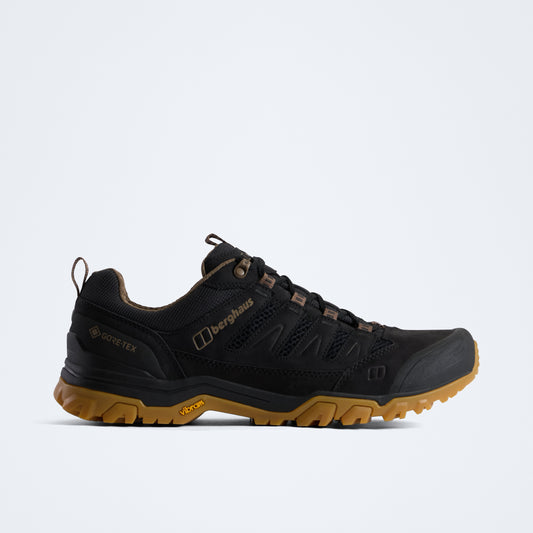 Herren Fellmaster Active Gore-Tex Schuh – Schwarz/Braun