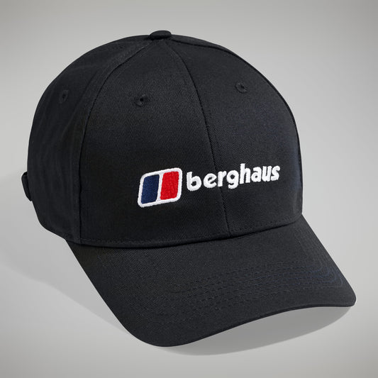 Unisex-Logo-Erkennungskappe – Schwarz