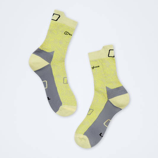 Unisex Trail Sock - Yellow