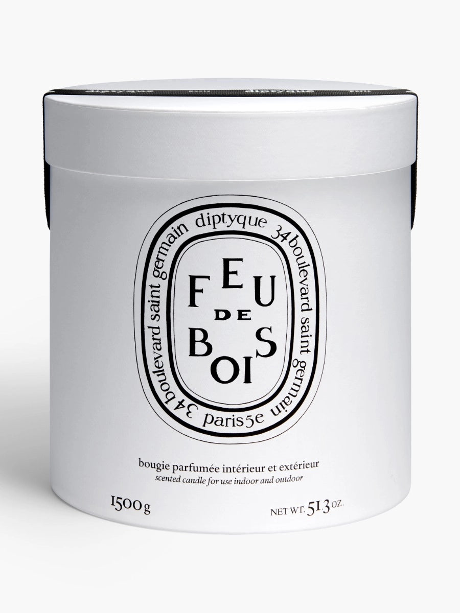 Feu de Bois (Wood Fire) Very Large Candle 1500G