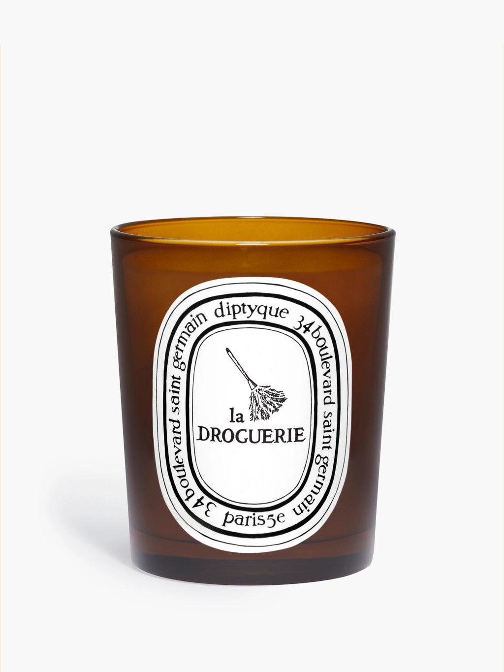 La Droguerie Odor removing candle with basil 190G